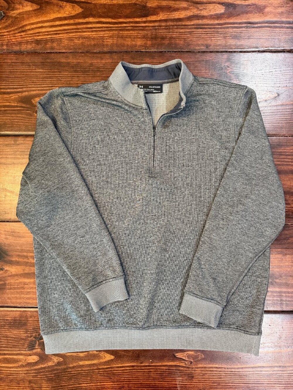 Under Armour Men’s Coldgear Loose Pullover 1/4 Zip - Gray